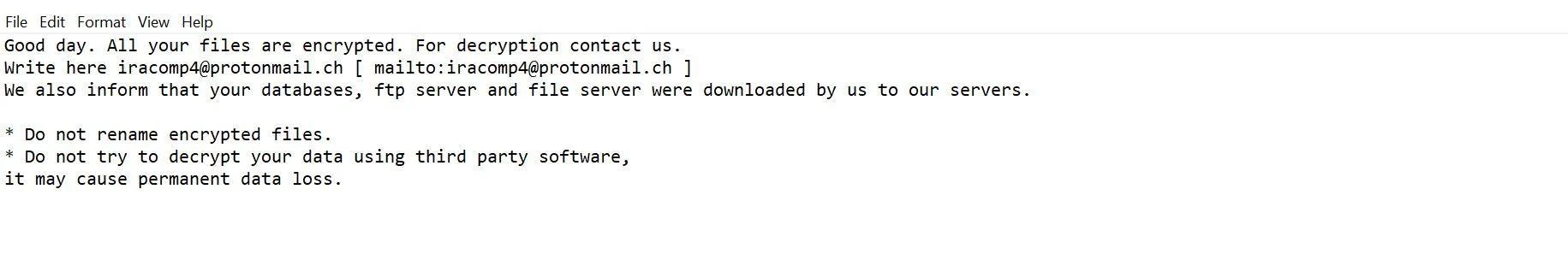 How to remove CUBA ransomware (Virus Removal Guide) 1 Image: Cuba ransomware