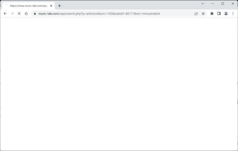 Image: Music-Tab.com Browser Hijacker