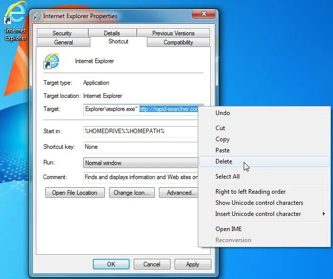 [Image: Rapid-Searcher.com hijack]