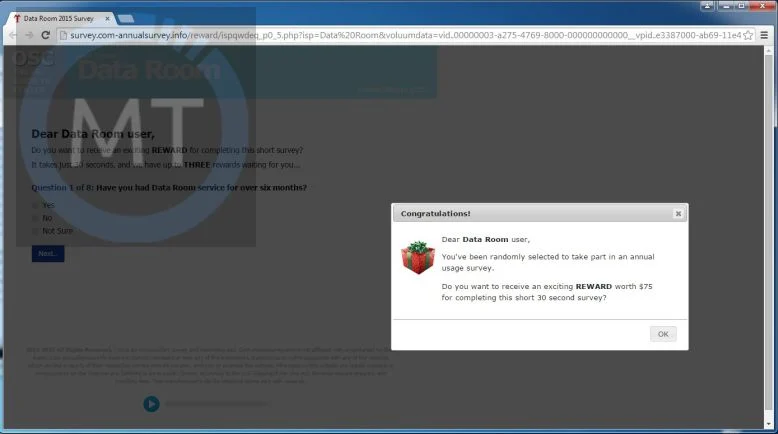 Survey.com-annualsurvey.info virus