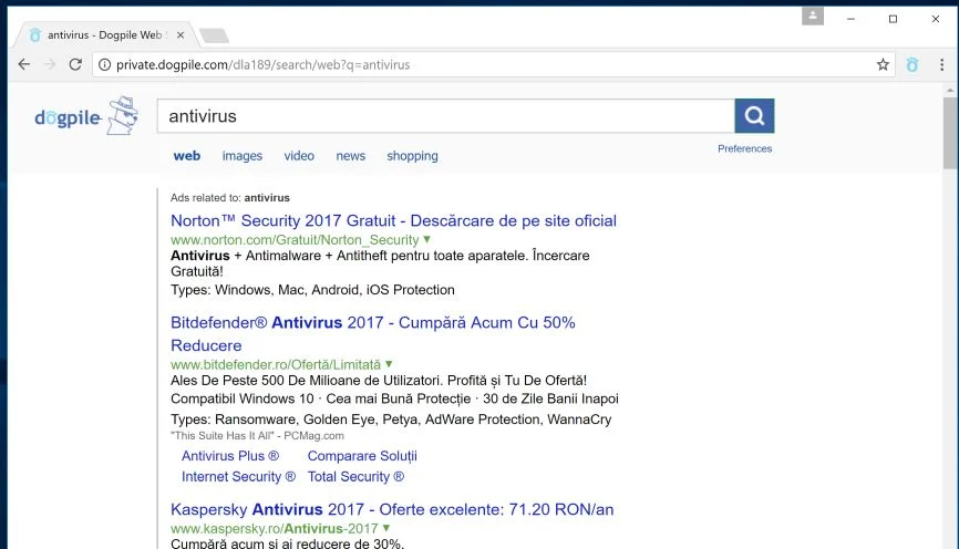 private.dogpile.com virus