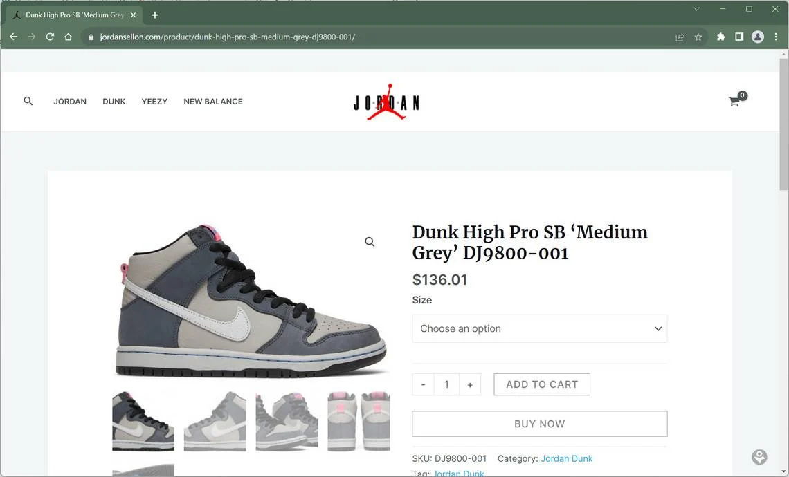 jordansellon.com scam