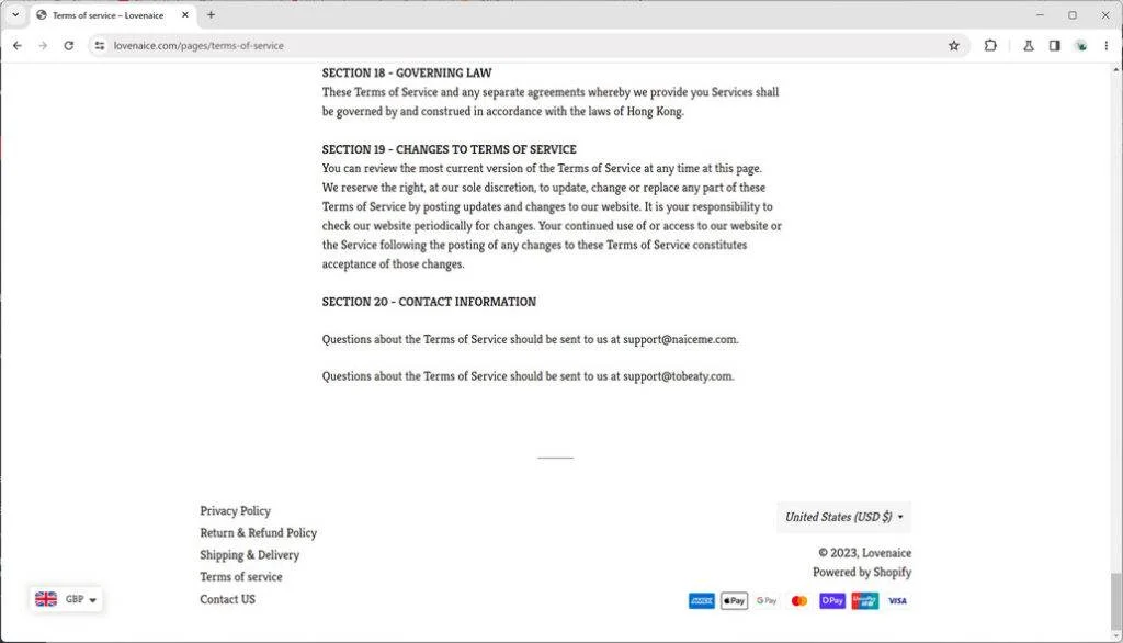 Should You Risk Shopping at Lovenaice.com? Our Take 1 Lovenaice.com scam
