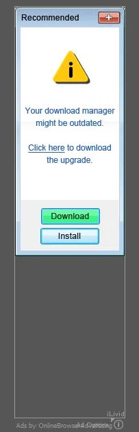 [Image: Your download manager might be outdated virus]