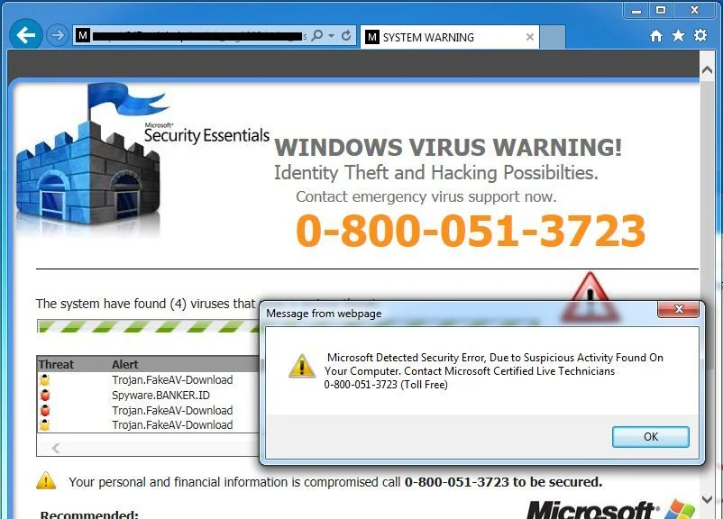 1-844-332-7029 Critical System Alert virus