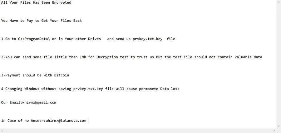 Image: Lambda ransomware