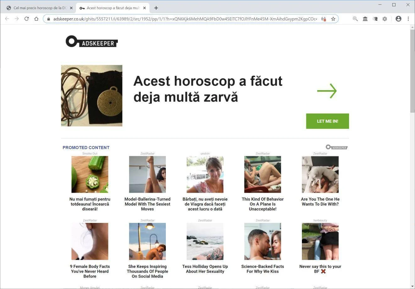 How To Remove AdsKeeper Ads (Virus Removal Guide) 1 Image: Chrome browser is redirected to AdsKeeper
