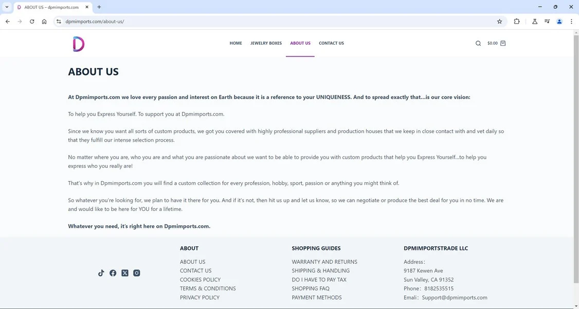 Dpmimports.com Scam Store: What You Need To Know 1 Dpmimports.com scam