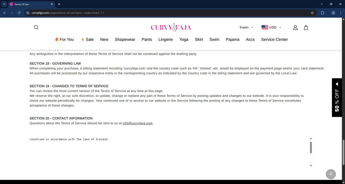 Curvyfaja.com scam