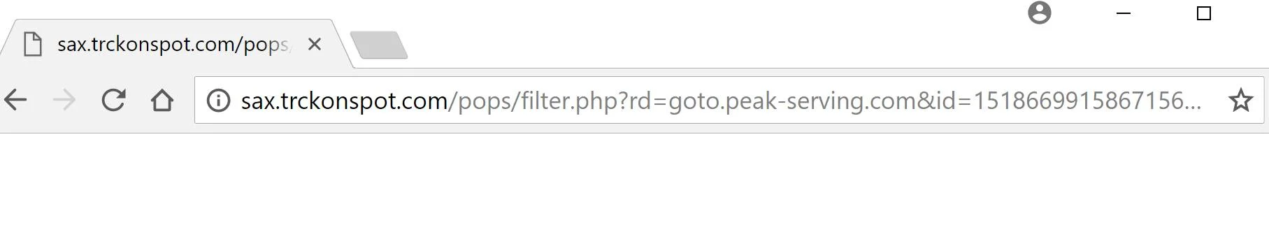 sax.trckonspot.com redirect virus