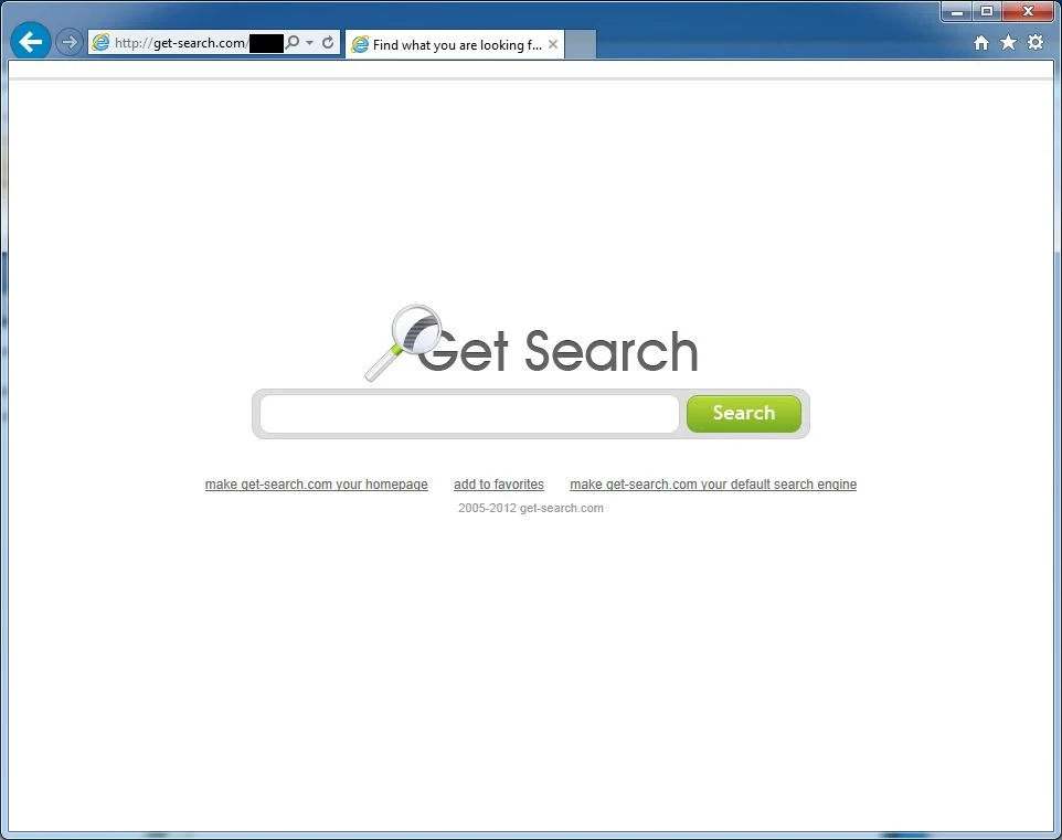 Get-Search.com redirect Get-Search.com virus