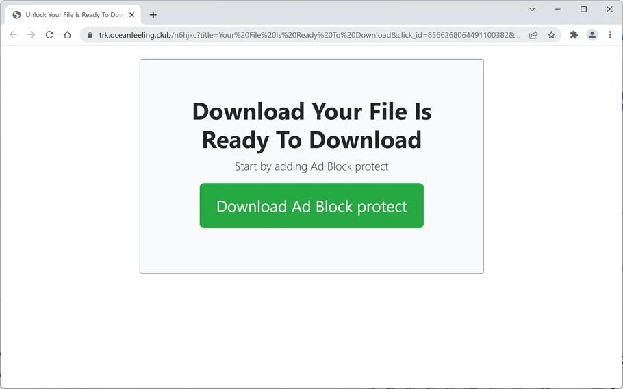 How to Remove Oceanfeeling.club Ads (Virus Removal Guide) 1 Image: Oceanfeeling.club browser redirect