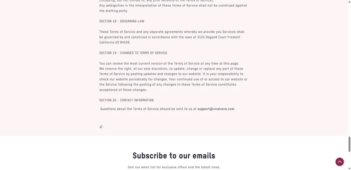 ViralVera.com scam