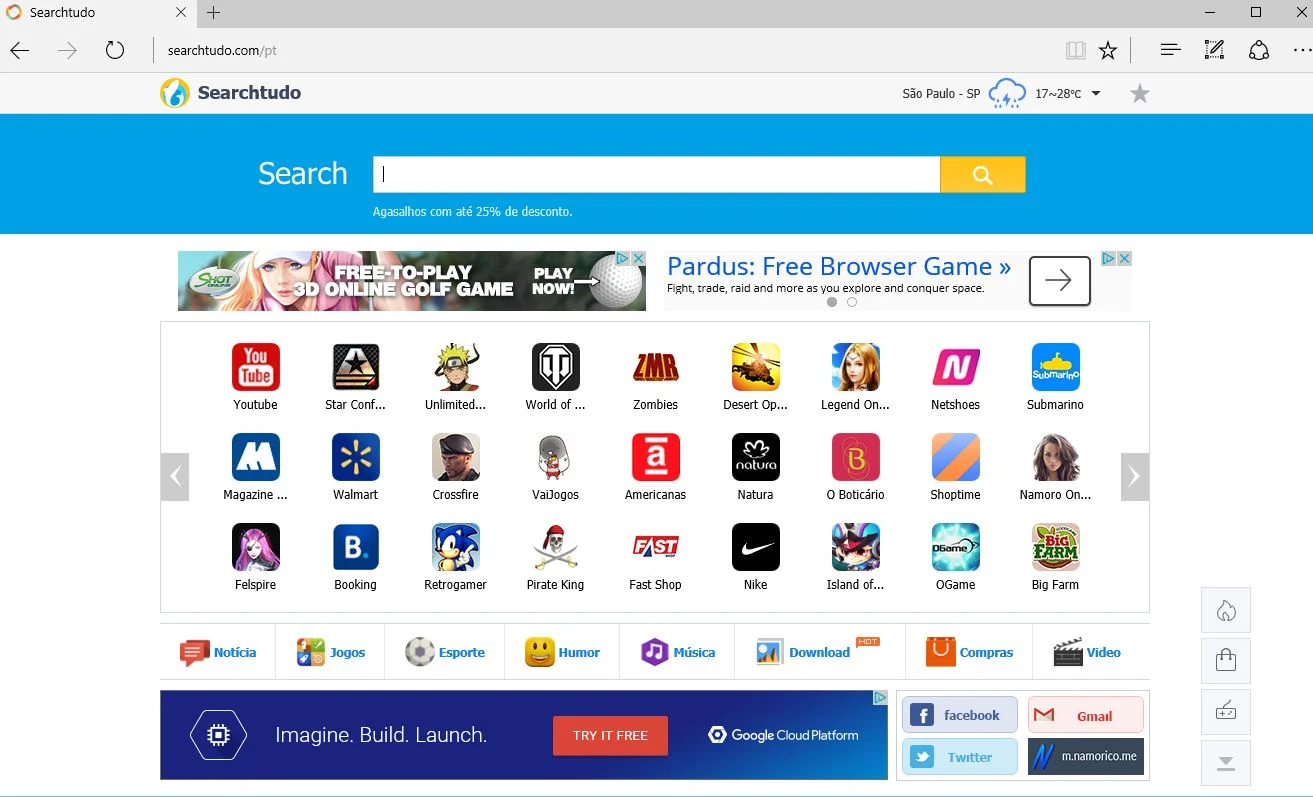 Searchtudo redirect