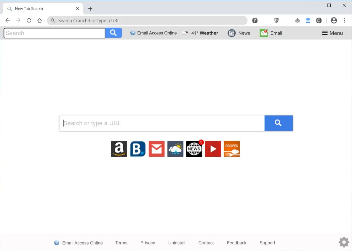 Remove Quick Maps And Directions redirect (Virus Removal Guide) 1 Image: Chrome browser is redirected to Quick Maps And Directions