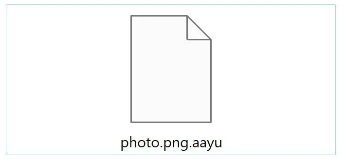 How To Remove AAYU Ransomware (Virus Removal Guide) 1 Image: File encrypted with the AAYU extension