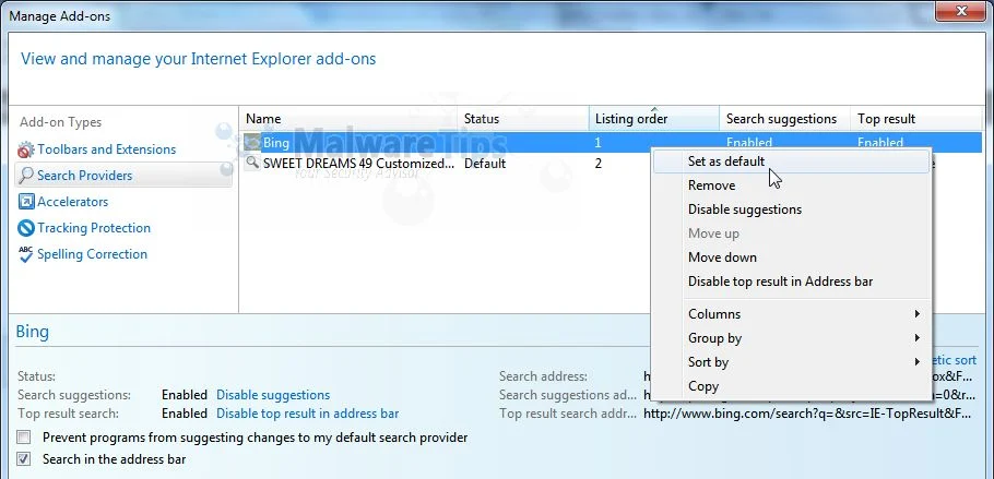 [Image: Sweetdreams-49 Search Internet Explorer]