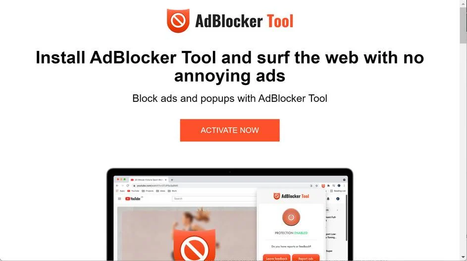 Adblockertool.com ad