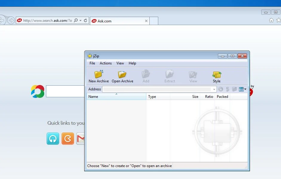 jZip adware