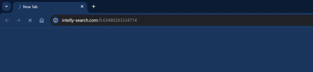 Intelly search.com redirect virus