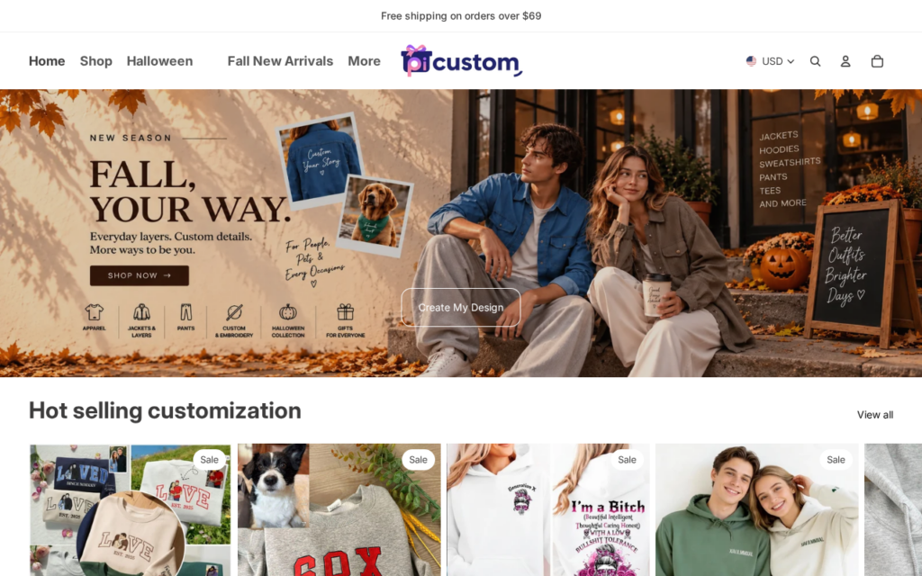 Picustom.com scam