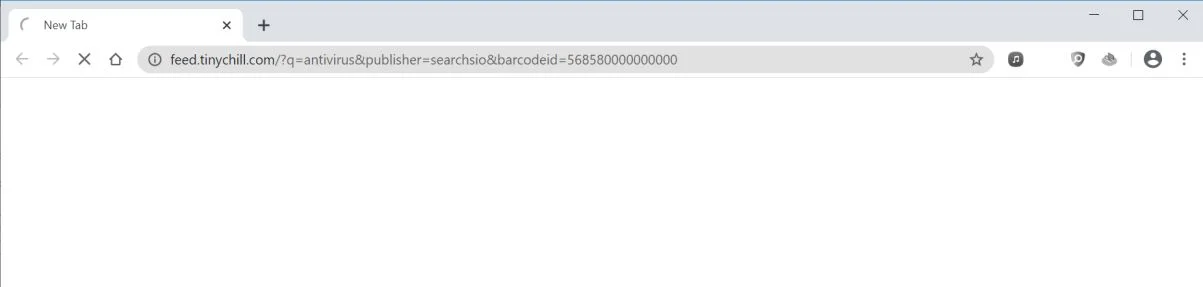 How to remove Tinychill Search redirect (Virus Removal Guide) 1 Image: Chrome browser is redirected to Tinychill Search