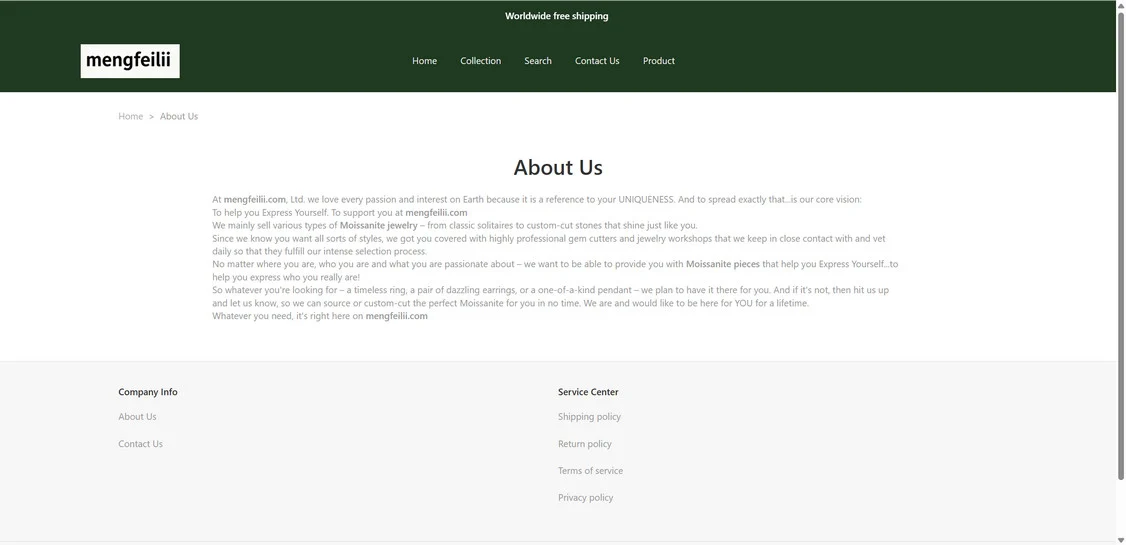Mengfeilii.com scam