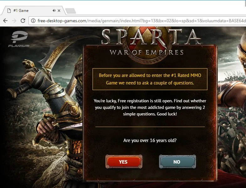 Free-desktop-games.com virus