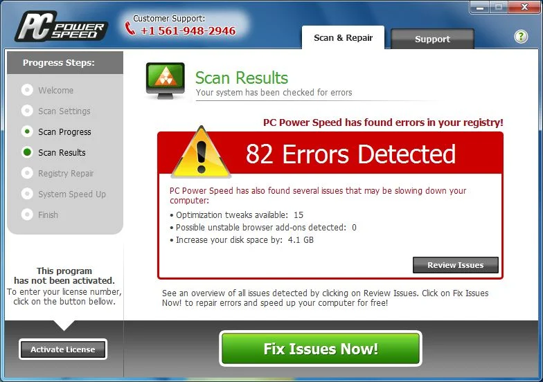 [Image: PC Power Speed virus]