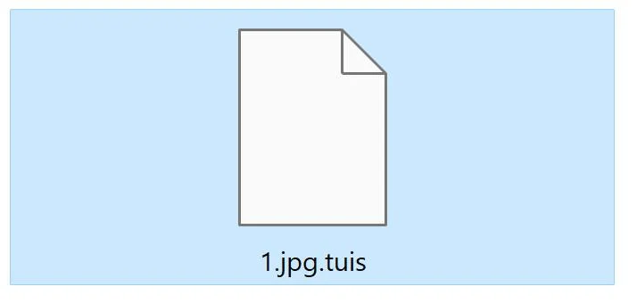 How To Remove TUIS Ransomware (Virus Removal Guide) 1 Image: File encrypted with the TUIS extension