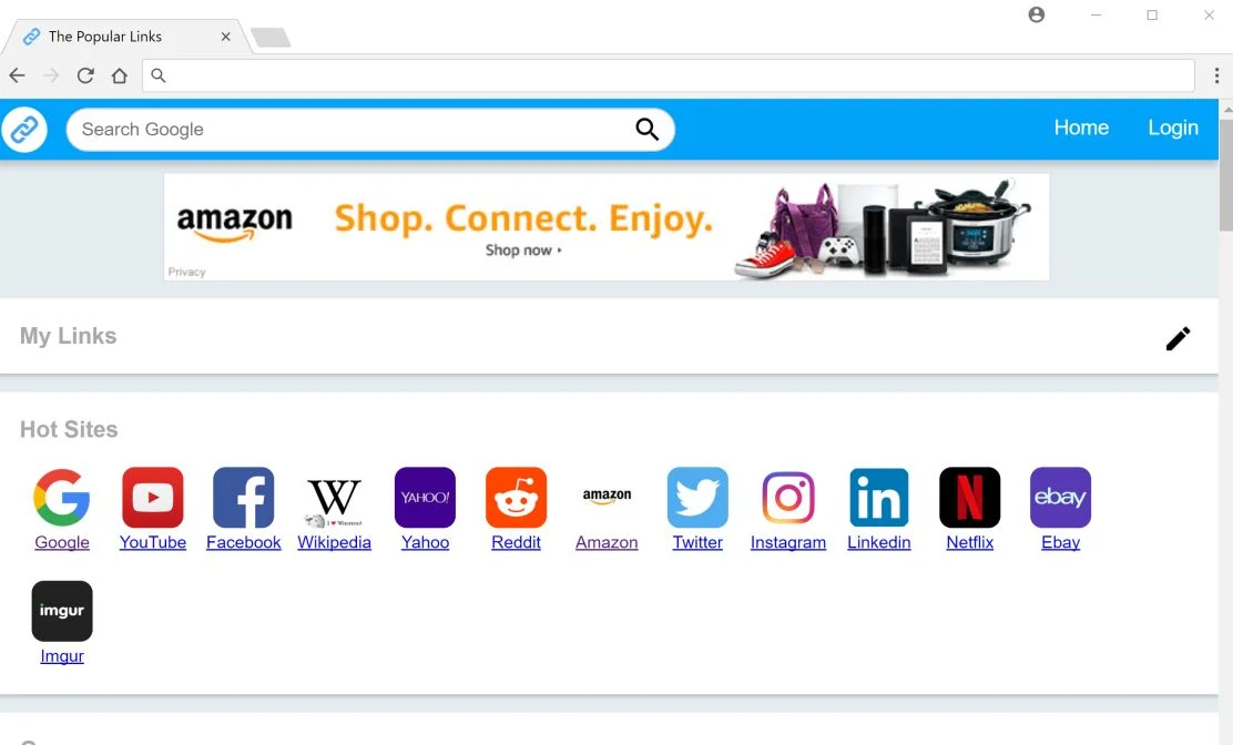thepopularlinks.com redirect virus