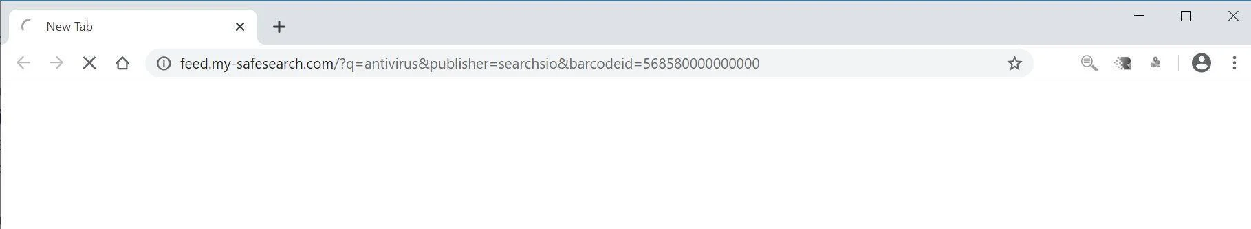 Remove My-safesearch.com browser hijacker (Virus Removal Guide) 1 Image: Chrome browser is redirected to My-safesearch.com