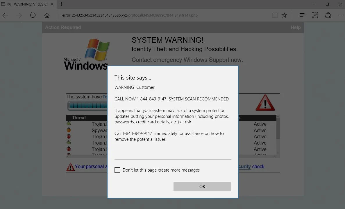 error-254325345234523454343586.xyz adware