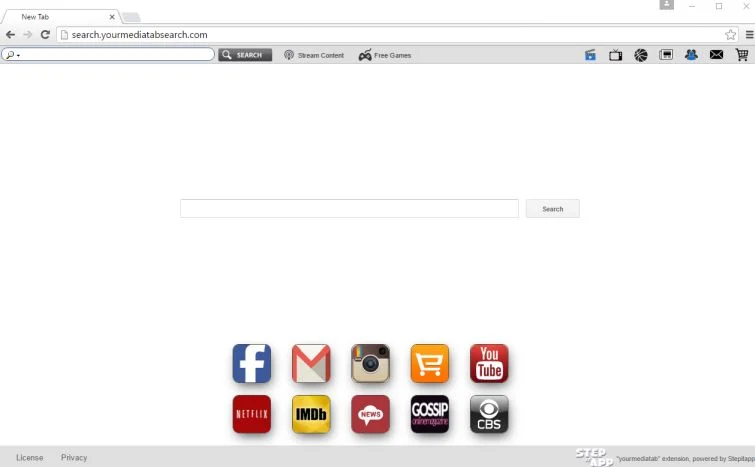 search.yourmediatabsearch.com homepage