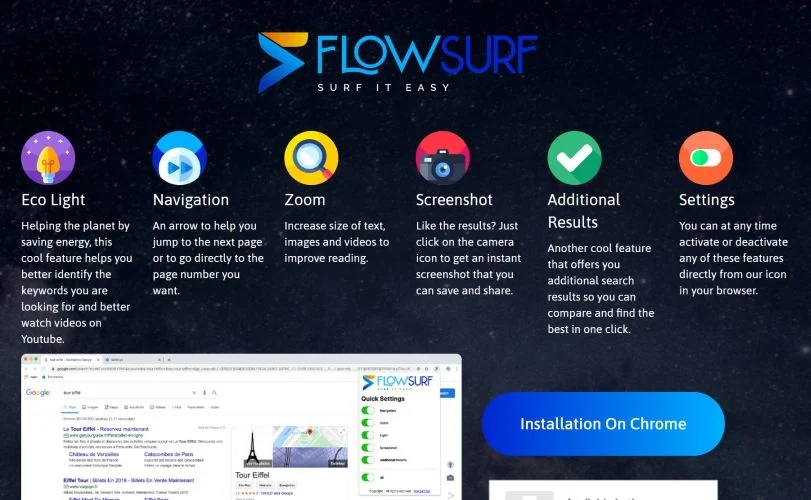 How to remove Getflowsurf.net pop-up ads (Virus Removal Guide) 1 Image: Chrome browser is redirected to Getflowsurf.net
