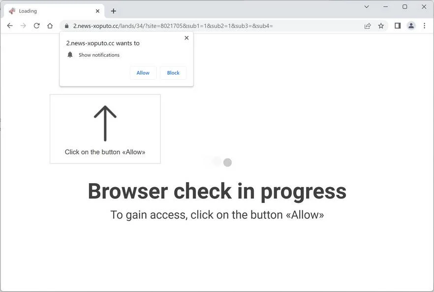 Remove News-xoputo.cc Pop-up Ads (Virus Removal Guide) 1 Image: News-xoputo.cc Ads