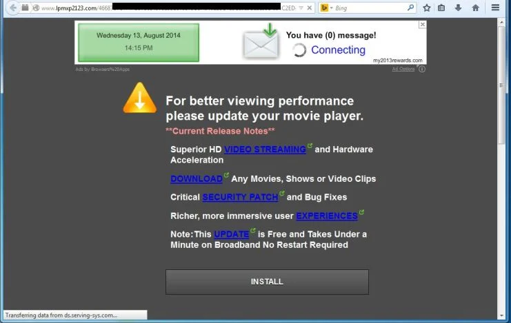 Lpmxp2123.com pop-ups Lpmxp2123.com virus