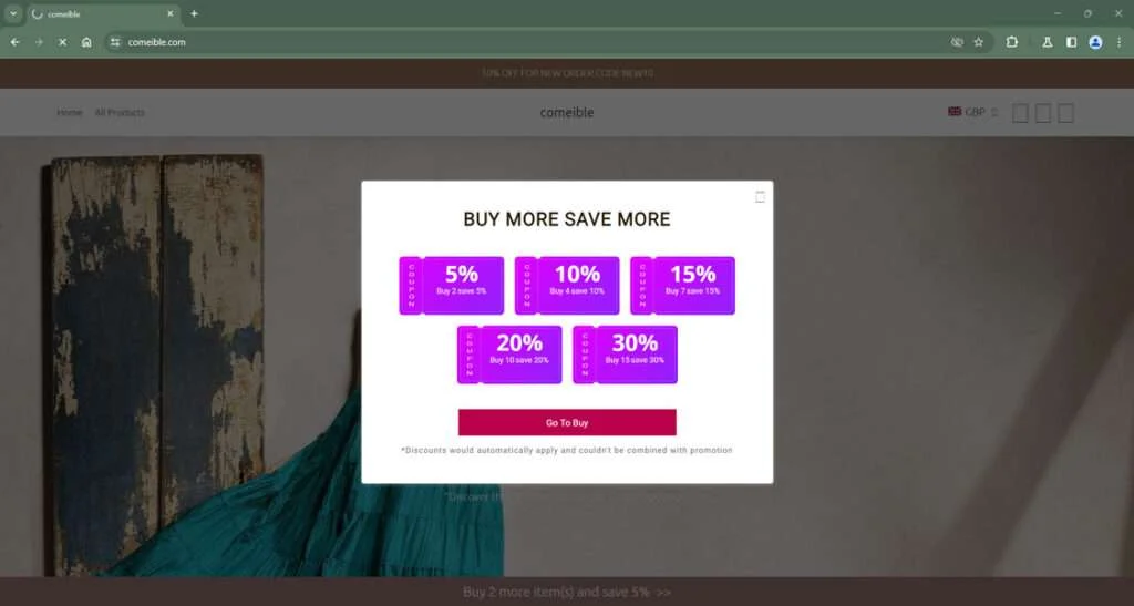 Comeible.com Scam Store: What You Need To Know 1 Comeible.com scam