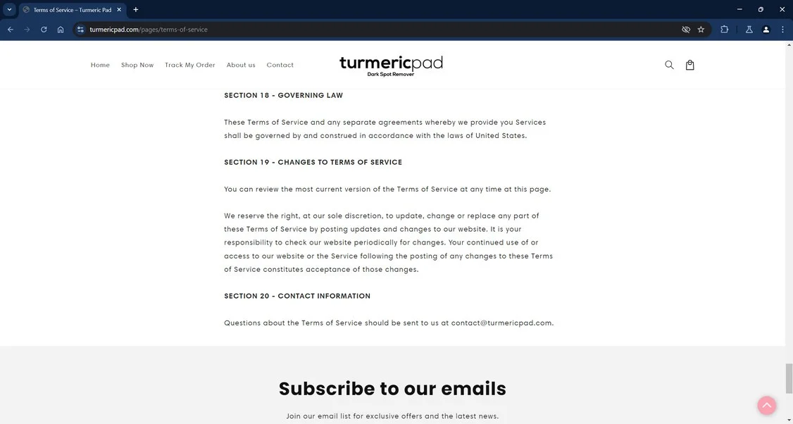 Turmericpad.com Scam Store: What You Need To Know 1 Turmericpad.com scam