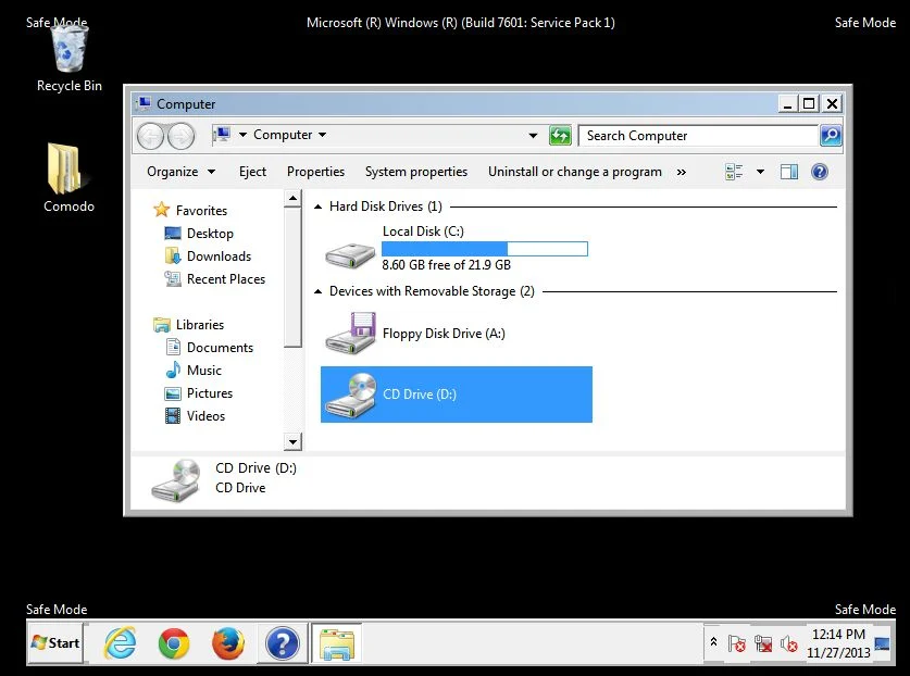 [Image: Run RegFix.reg in Safe Mode with Networking]
