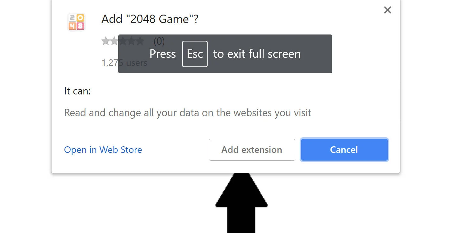 2048 Game by 39newupdate.xyz adware