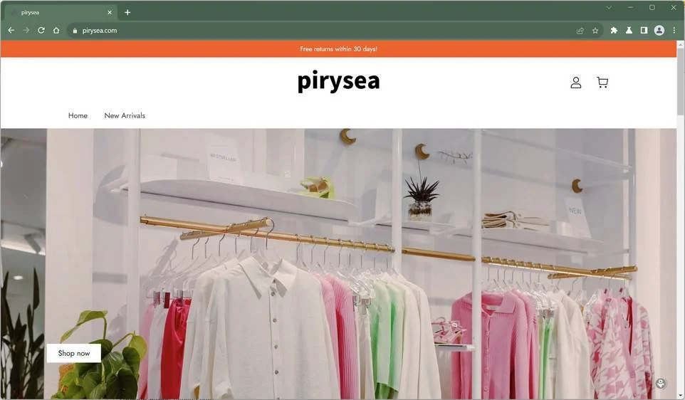 Pirysea.com Review: A Scam Store? Key Facts Examined 1 Pirysea.com trendmicro