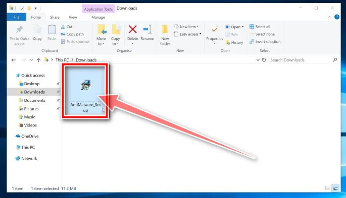 Double-click on the Zemana AntiMalware to instal it Image: Double-click on the Zemana AntiMalware to instal it