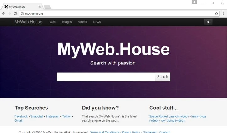 MyWeb.House virus