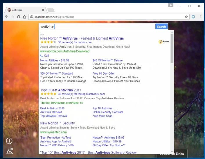 searchmaster.net redirect searchmaster.net virus