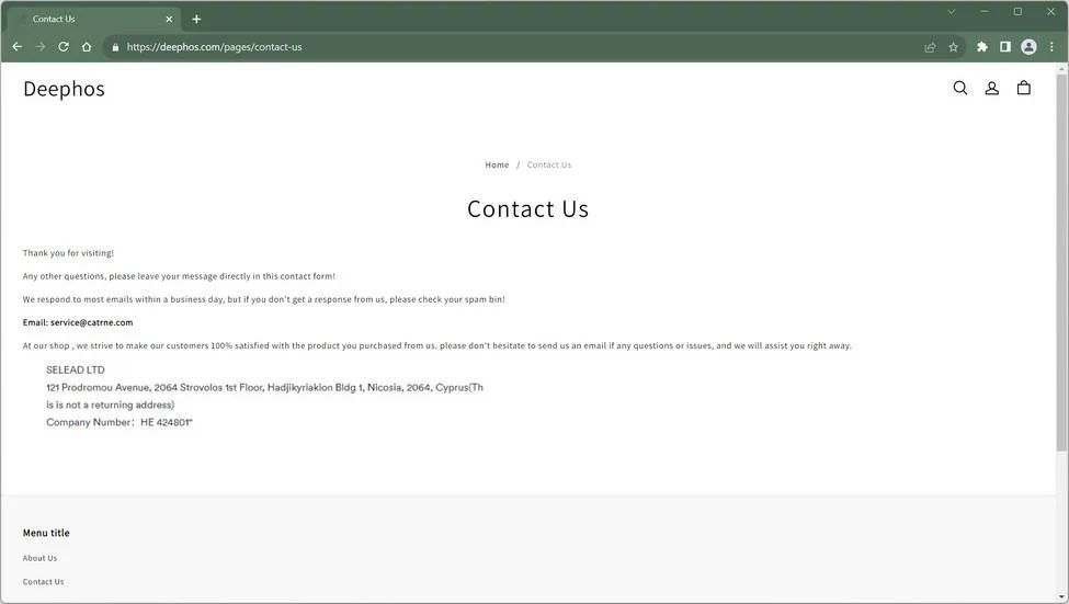deephos.com scam