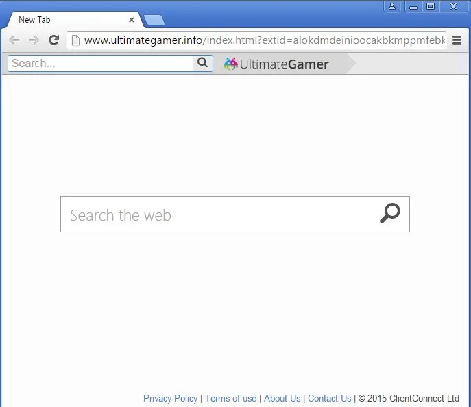 UltimateGamer.info virus