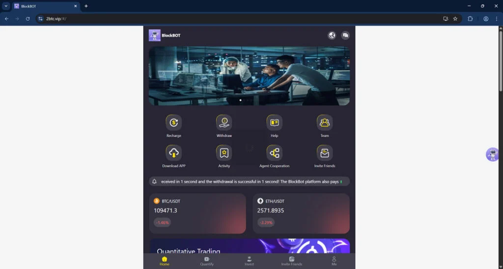 BlockBot USDT Scam