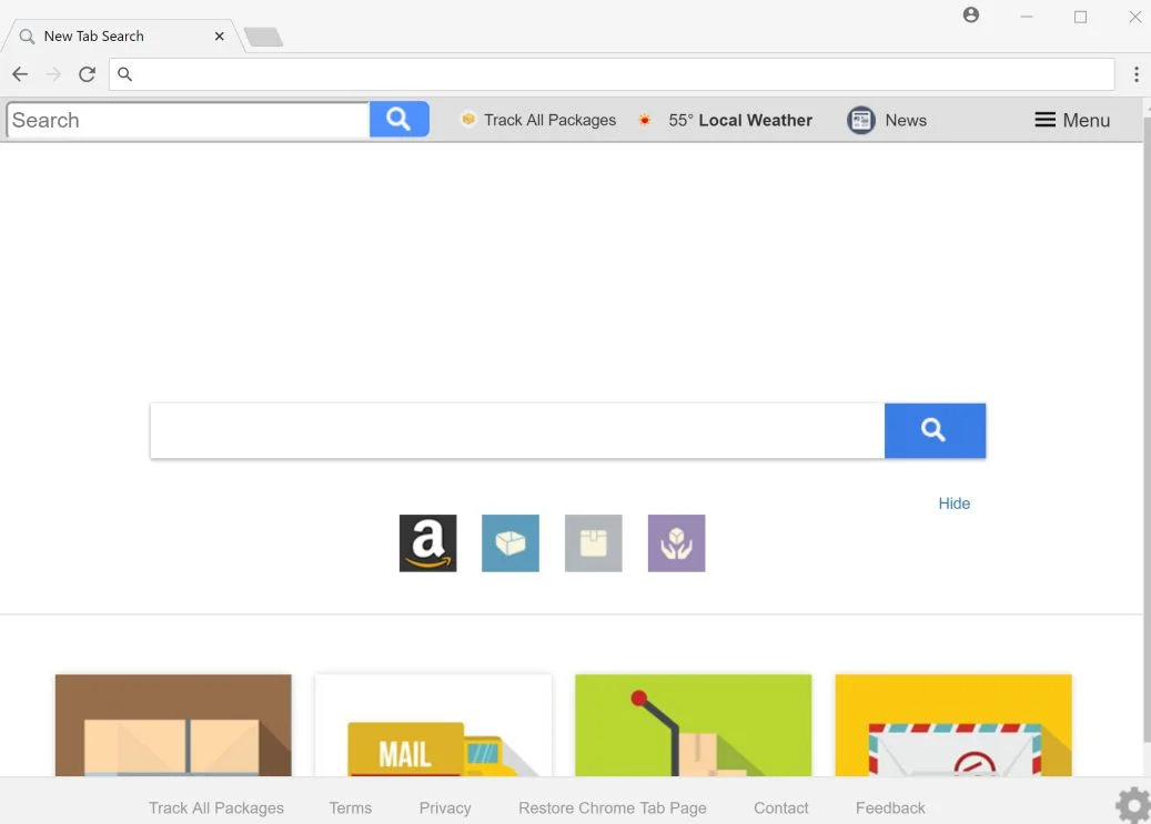 search.htrackallpackages.com redirect search.htrackallpackages.com redirect virus