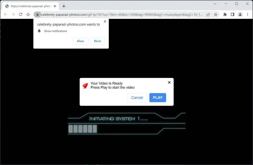 Remove Celebrety-paparazi-photos.com Ads (Virus Removal) 1 Image: Celebrety-paparazi-photos.com Ads